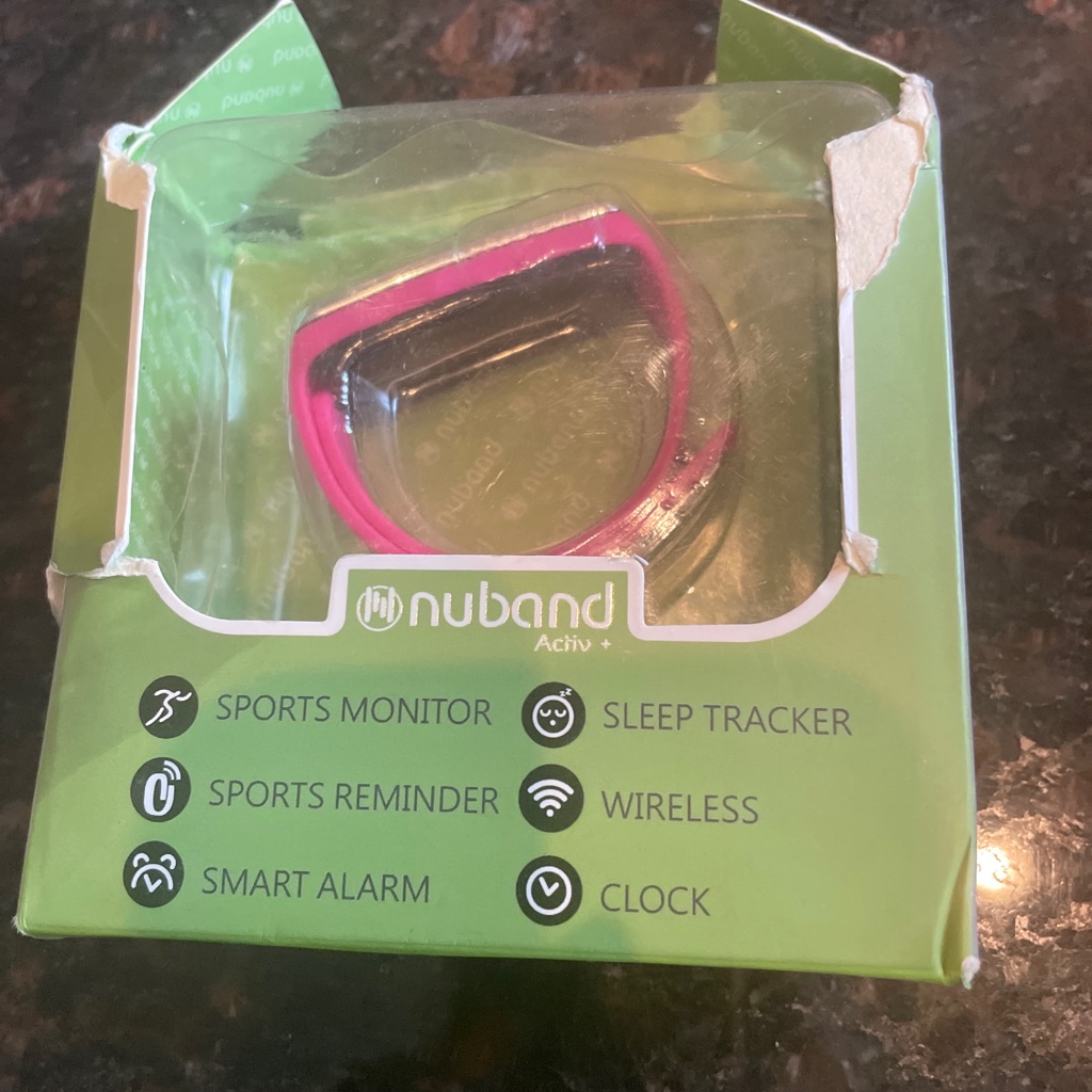 Nuband Activ G002 Pk Pink New In Box